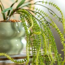 Artikel Groene kunstplant van borstelgierst voor elegante hangdecoraties en stijlvolle kameraccenten, 114 cm