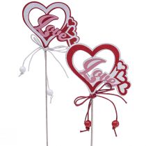 Artikel Bloemenplug sierplug “Love” Valentijnsdag 25,5cm 16 st