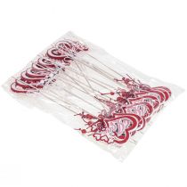 Artikel Bloemenplug sierplug “Love” Valentijnsdag 25,5cm 16 st