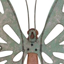 Wanddecoratie Vlinder Deco Metaal Hout Vintage 46×43cm