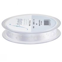 Artikel Cadeaulint wit trouwlint decoratief lint 15mm 20m