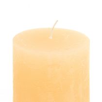 Artikel Kaarsen Apricot Light Effen stompkaarsen 60×80mm 4st