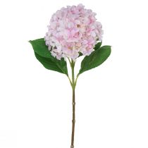 Artikel Hortensia kunstlichtroze kunstbloem roze Ø15,5cm 45cm