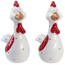 Artikel Decoratieve kippen Paasdecoratiefiguren 12cmx7,5cmx18,5cm 2st