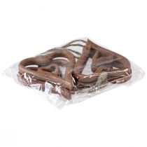 Artikel Houten hart naturel houten harten om op te hangen 8×11cm 4 st