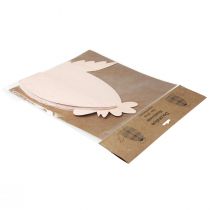 Artikel Honingraatfiguur Paasdecoratie kip oranje 28,5×15,5×30cm