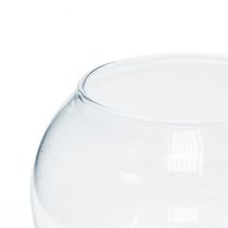 Artikel Ball Vaas Glas Mini Vaas Rond Glas Decoratie H8cm Ø7cm