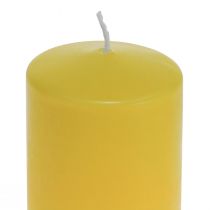 Stompkaars Geel Citroen Wenzel Candles PURE Candles 130×60mm