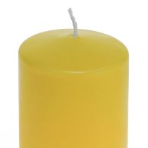 Artikel Stompkaars Geel Citroen Wenzel Candles PURE Candles 130×60mm