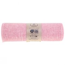 Artikel Tafelloper jute jute lint tafellint lichtroze 30cm 5m