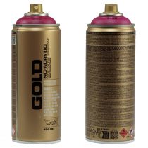 Artikel Spuitverf Spray Roze Montana Goud Satijn Mat 400ml