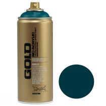 Artikel Spuitlak Spray Petrol Montana Goud Blauw Mat 400ml