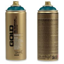 Artikel Spuitlak Spray Petrol Montana Goud Blauw Mat 400ml