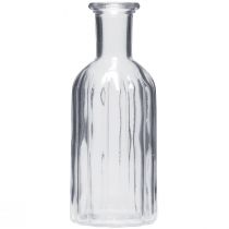 Artikel Flesvaas glazen vaas hoge vaas helder Ø7,5cm H19,5cm