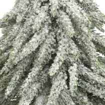 Mini kerstboom trio op stam kerstversiering 28cm