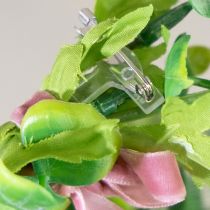 Artikel Bruiloft revers spelden transparant/zilver 5 cm 50 stuks