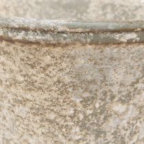 Artikel Antieke metalen kelk, decoratieve kelk, vintage vaas, Ø11cm, H17,5cm