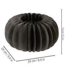Artikel Honingraat papieren pompoen decoratie ring 24cm 4 stuks