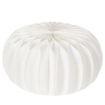 Artikel Honingraat papieren ring in de vorm van een pompoen, groot formaat, voor gedroogde bloemen en herfstdecoratie, 24 cm, 4 stuks
