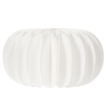 Artikel Honingraat papieren ring in de vorm van een pompoen, groot formaat, voor gedroogde bloemen en herfstdecoratie, 24 cm, 4 stuks