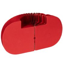 Artikel Papieren decoratie, honingraatvormige papieren pompoen, rond, moderne tafeldecoratie, 24 cm, 4 stuks
