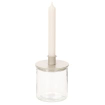 Artikel Glazen cilindervaas, transparant, veelzijdig, 10 cm, 3 stuks