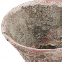 Artikel Hars Pot Klei Pot Plantenpot Terracotta Vintage H7cm 2st