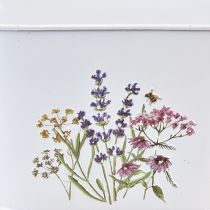 Artikel Bloemenschaal van metaal plantenbak 27×16×15,5cm