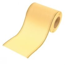 Kransband moiré kransband geel 125mm 25m