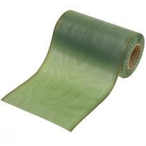Krans moiré krans groen 175mm 25m salie groen