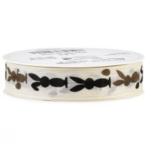 Artikel Cadeaulint Paaslint met draad 25mm 18m