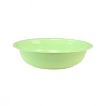 Artikel Decoratieve schaal metaal emaillelook schaal groen limoen 25cm