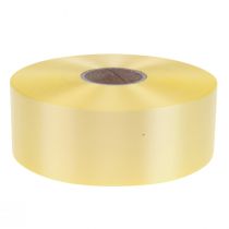 Artikel Krullint cadeaulint striklint lichtgeel 50mm 100m
