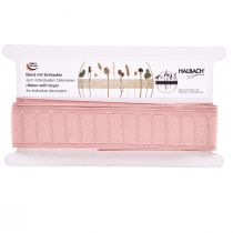 Artikel Decoratief lint lintlussen roze 40mm 6m