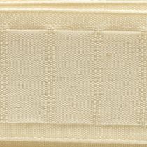 Artikel Decoratief lint lintlussen crème 40mm 6m