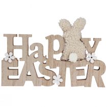 Artikel Paasdecoratie “Happy Easter” houten paasdecoratie voor plank 24cm
