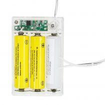 Batterijadapter wit 3m 4.5V 3 x AA