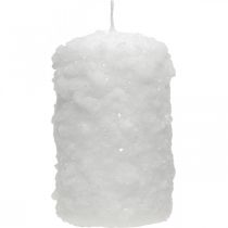 Artikel Adventskaarsen, stompkaarsen, sneeuwbalkaarsen 100/60mm 4 st