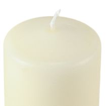 Artikel Adventskaarsen van verschillende hoogtes, crème, 6/8/10/12 cm, 4 stuks