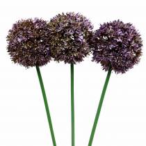 Sierallium kunstmatig Paars 70cm 3st