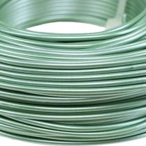 Aluminiumdraad Ø2mm Groen Mat 500g 60m