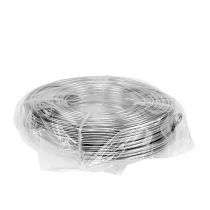 Artikel Aluminiumdraad 3mm 1kg zilver - Flexibele knutseldraad voor bloemisterij, modelbouw en decoratie-ideeën