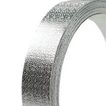 Aluminium lint plat draad zilver mat 20mm 5m
