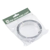 Artikel Aluminium plat draadlint, mat zilver, 20 mm x 5 m - decoratief lint, knutselen, doe-het-zelf