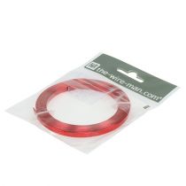 Artikel Aluminium platte draad rood 5 mm x 1 mm 2,5 m