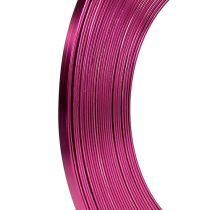 Artikel Aluminium platdraad roze 5mm 10m