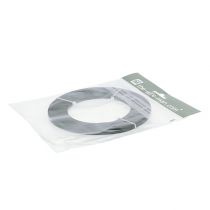 Artikel Aluminium plat draad, zwart, decoratief knutseldraad, 5mm x 10m