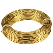 Artikel Aluminiumdraad 2mm hobbydraad decoratief draad goud 60m 500g