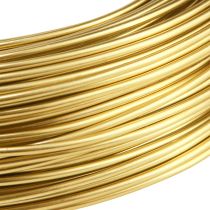 Artikel Aluminiumdraad 2mm hobbydraad decoratief draad goud 60m 500g