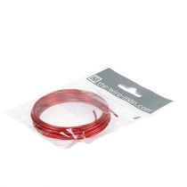 Artikel Aluminium Draad 2mm Rood 3m